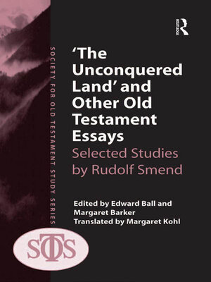 cover image of 'The Unconquered Land' and Other Old Testament Essays